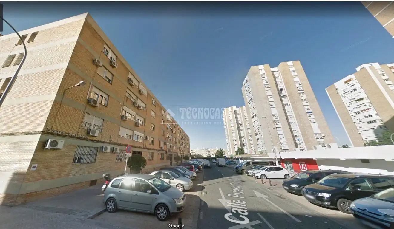 Exterior view of Flat for sale in Sevilla  with Air Conditioner