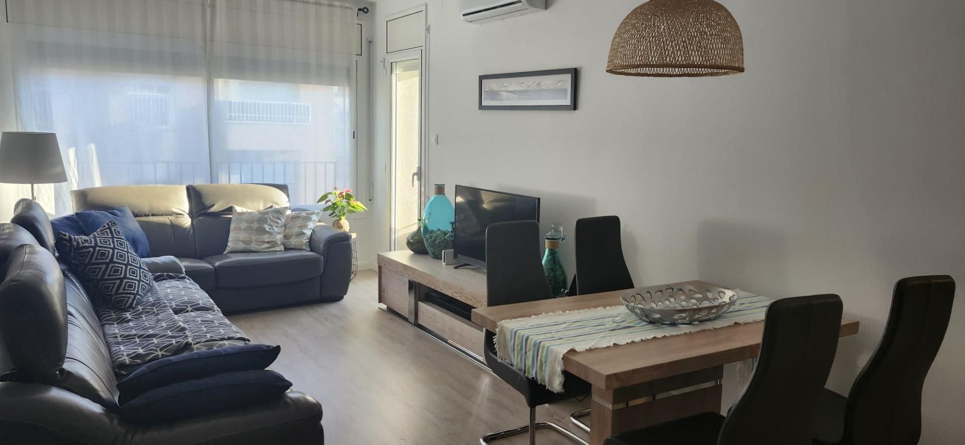 Sala d'estar de Pis en venda en Sabadell amb Aire condicionat, Calefacció i Parquet