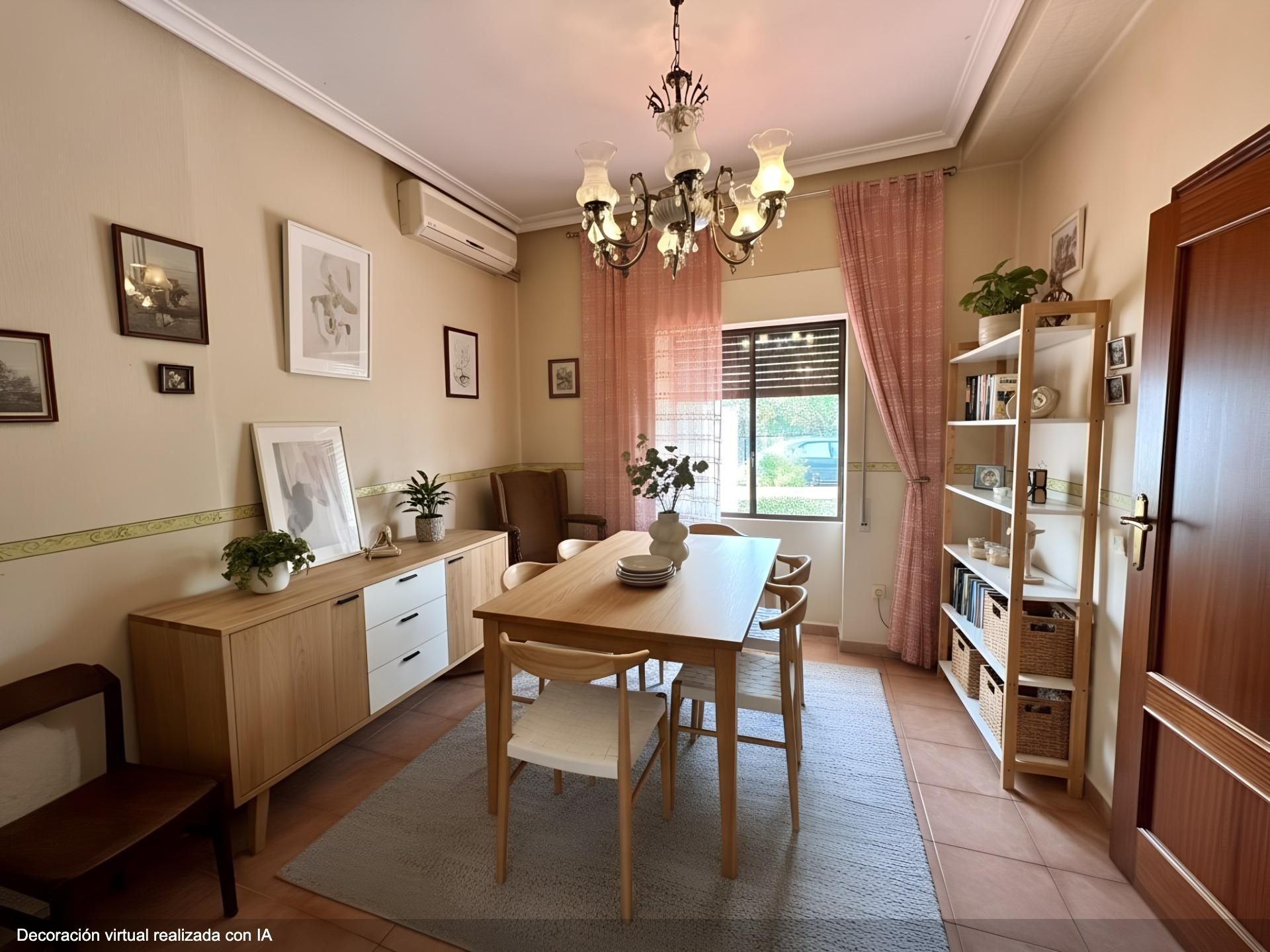 Dining room of House or chalet for sale in Madroñera  with Air Conditioner, Heating and Private garden