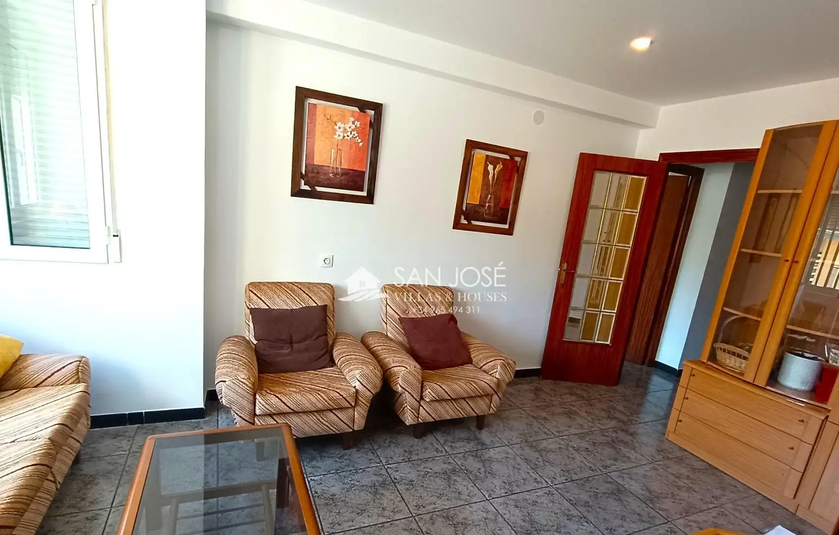 Sala d'estar de Pis en venda en Elda amb Aire condicionat