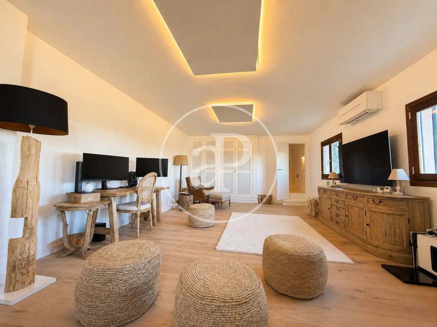 Sala d'estar de Casa o xalet en venda en Esporles amb Aire condicionat, Calefacció i Jardí privat