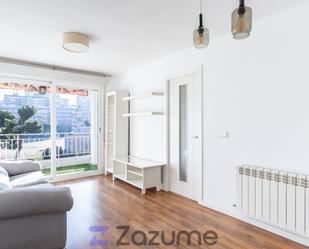 Living room of Flat to rent in  Madrid Capital  with Heating, Parquet flooring and Terrace