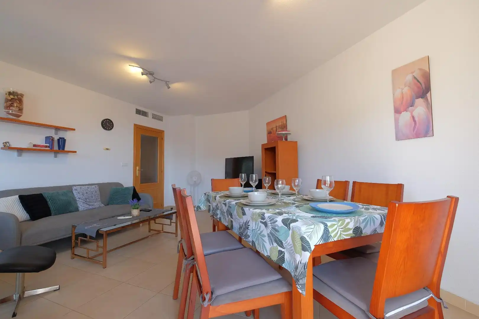 Dining room of Attic for sale in Calpe / Calp  with Air Conditioner, Heating and Private garden