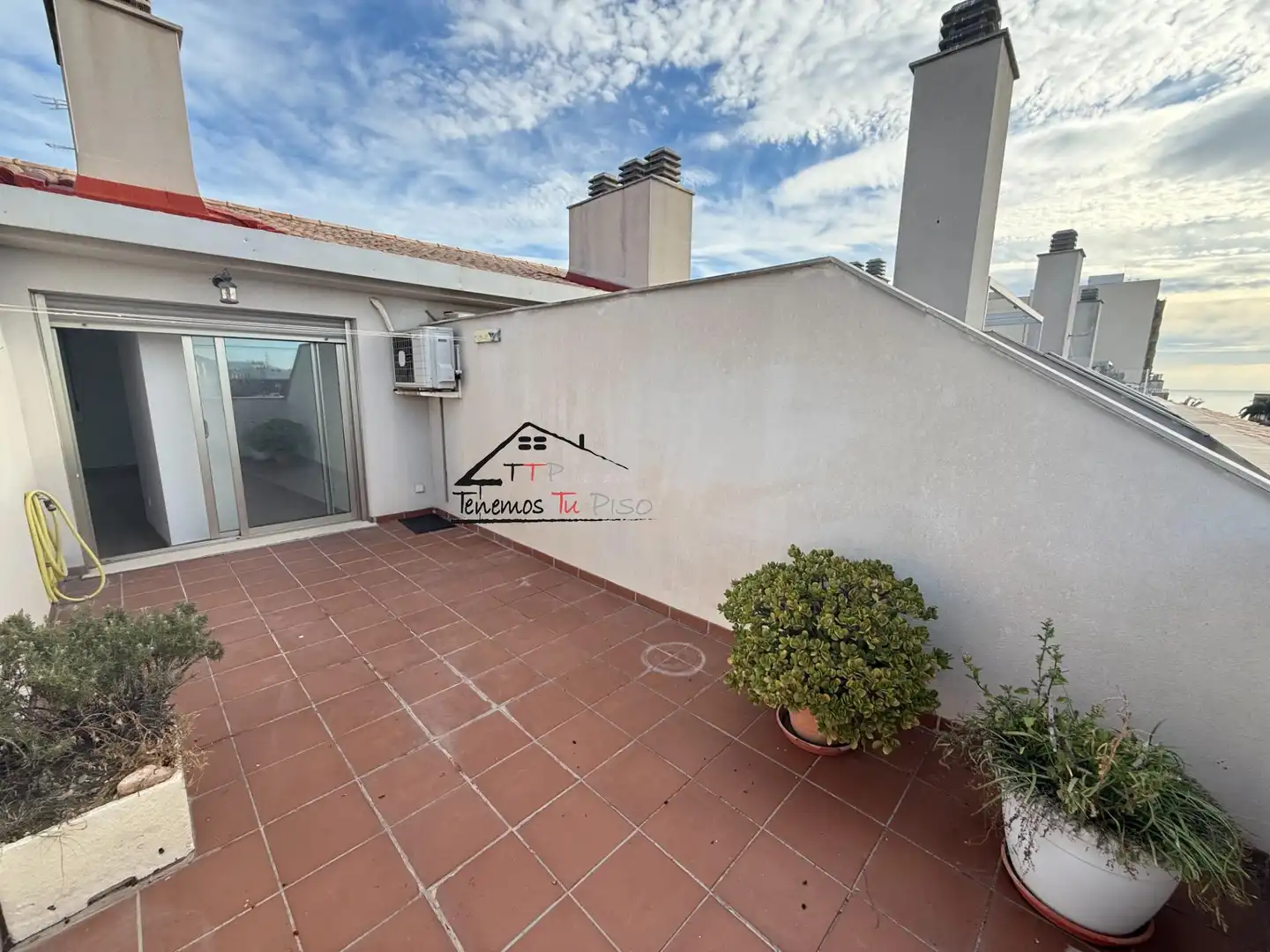 Terrasse von Dachboden zum Verkauf in Benicarló mit Klimaanlage, Terrasse und Balkon