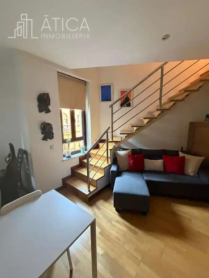 Sala de estar de Dúplex de alquiler en Salamanca con Calefacción y Amueblado