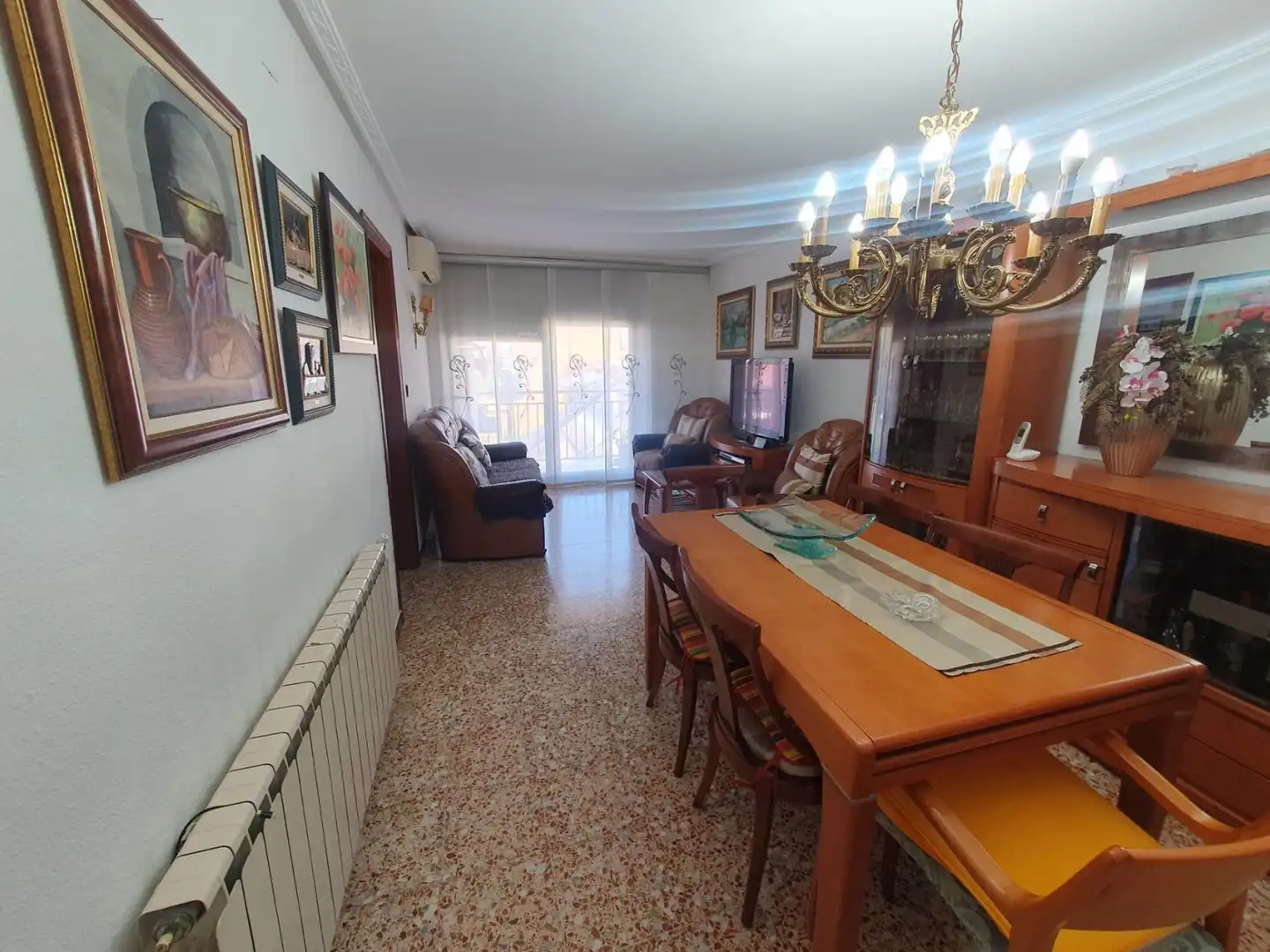 Comedor de Piso de alquiler en Mollet del Vallès con Aire acondicionado, Calefacción y Amueblado