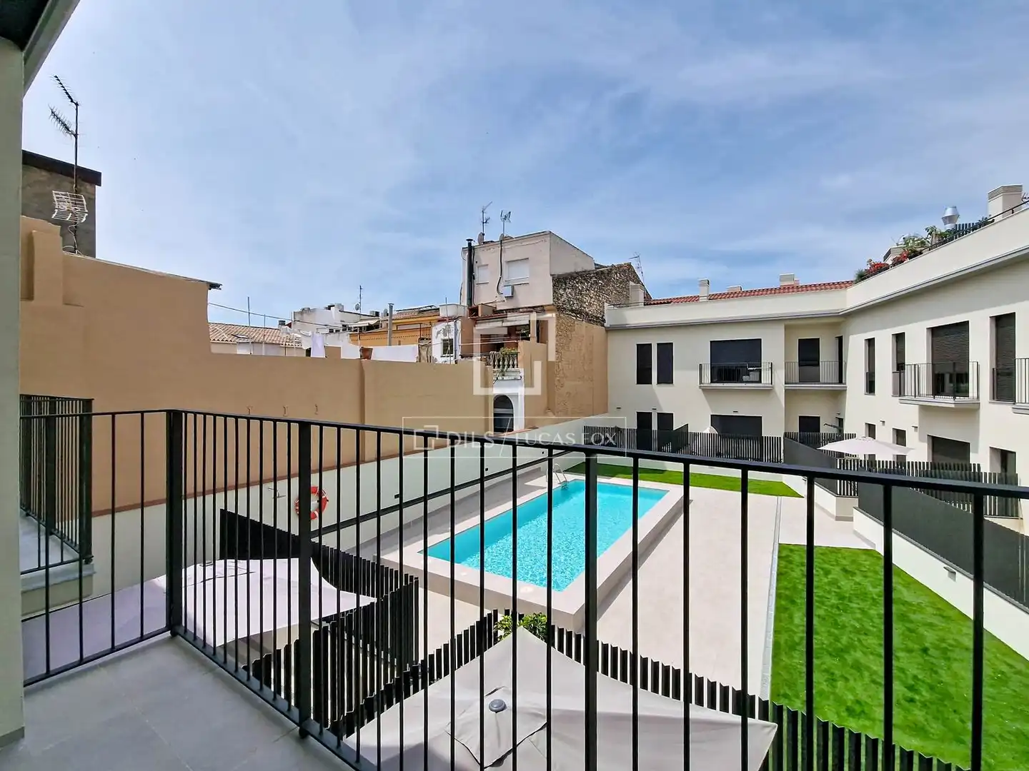Piscina de Pis de lloguer en Vilanova i la Geltrú amb Aire condicionat, Calefacció i Piscina