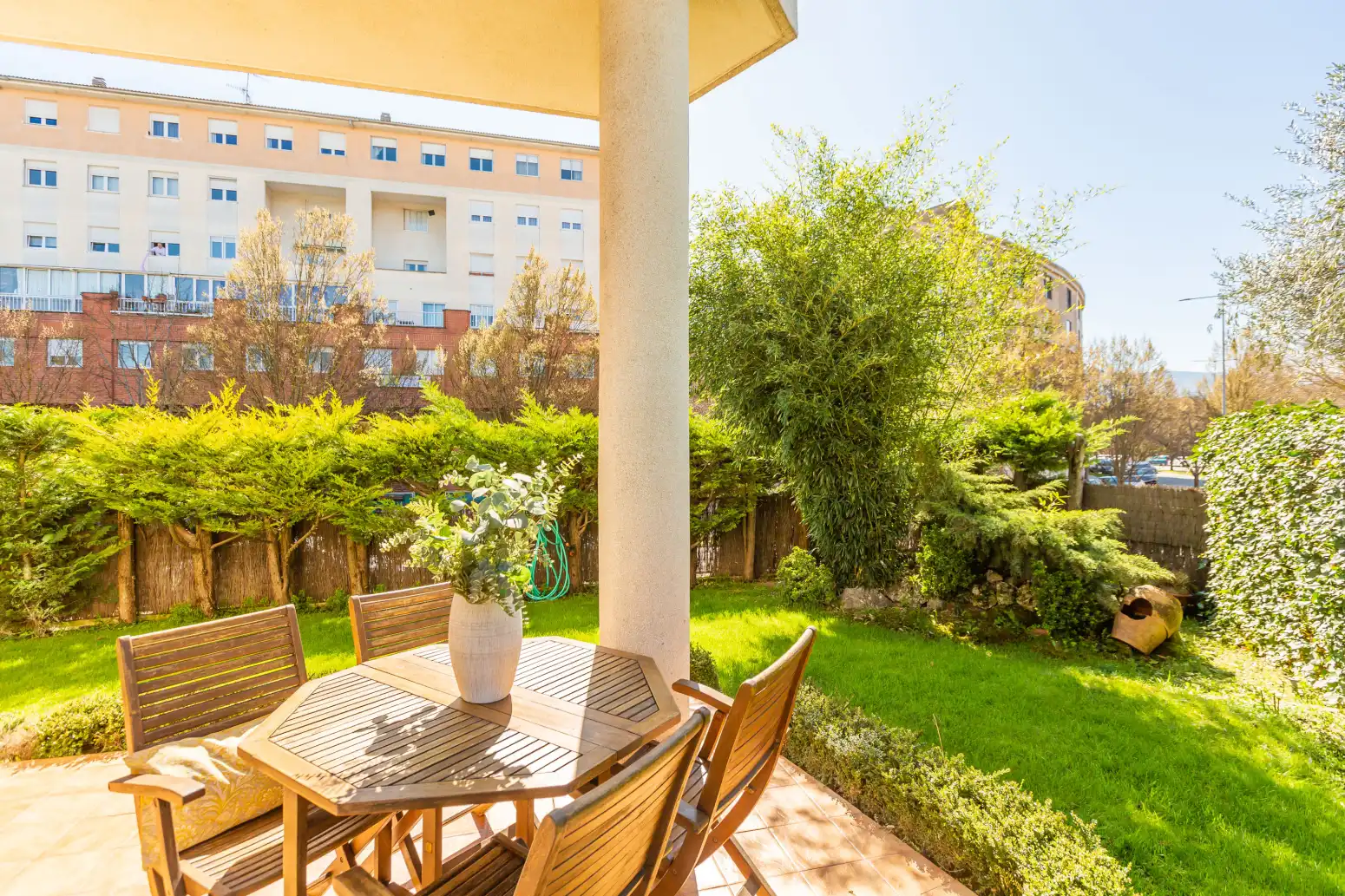 Terraza de Casa o chalet en venta en Zizur Mayor / Zizur Nagusia con Calefacción y Parquet
