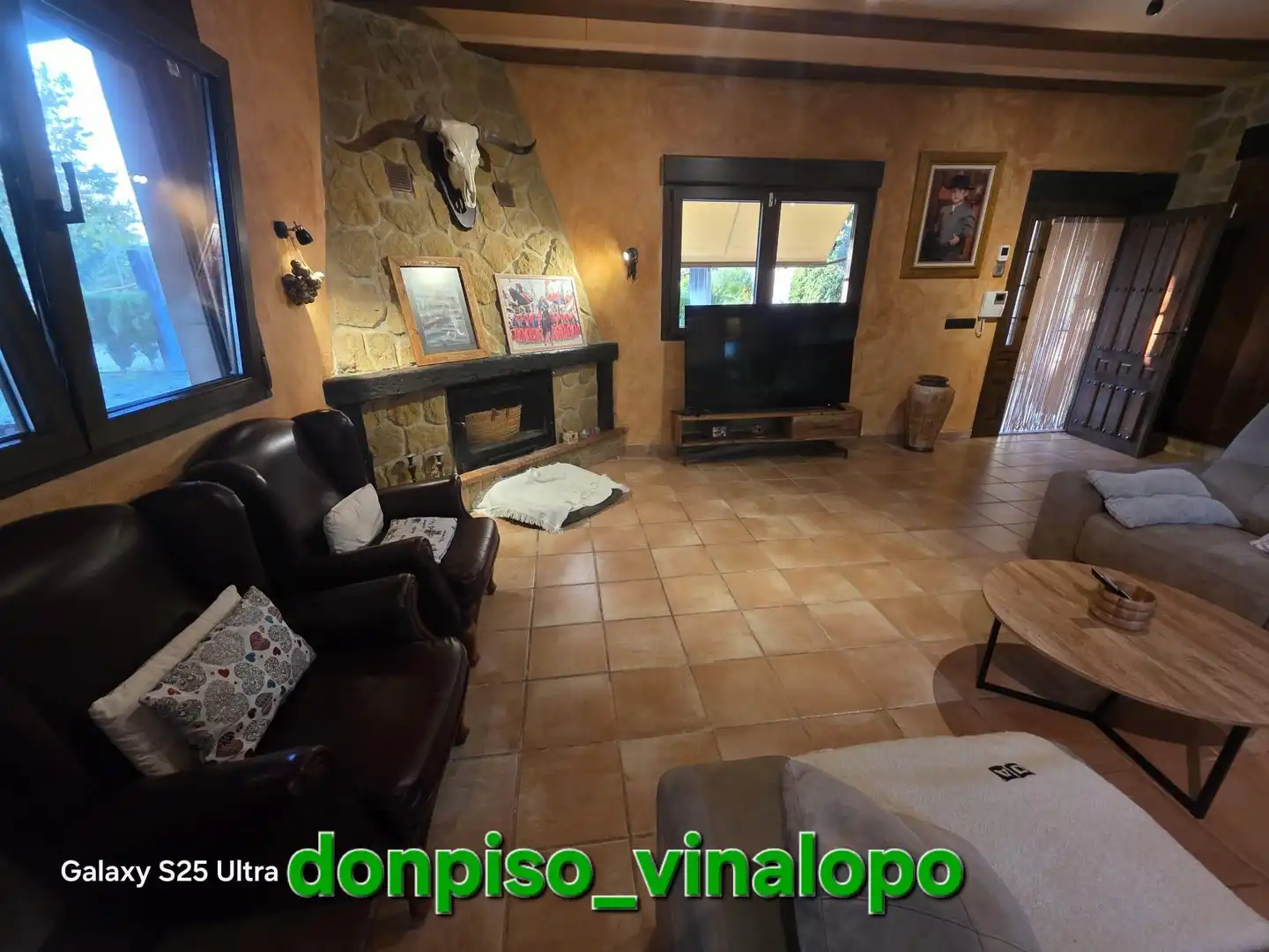 Sala de estar de Finca rústica en venta en Petrer, Alicante