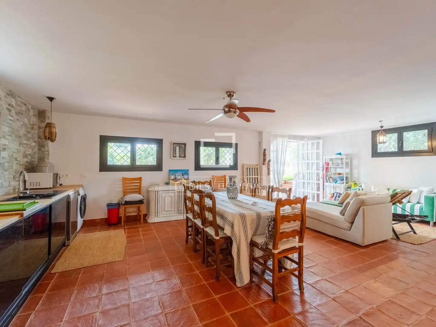 Dining room of Houses for rent in L'Eliana  with Air Conditioner, Heating and Private garden