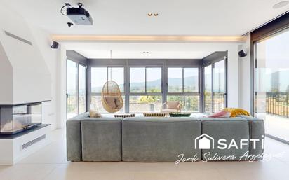 Living room of House or chalet for sale in Banyoles  with Air Conditioner, Heating and Terrace