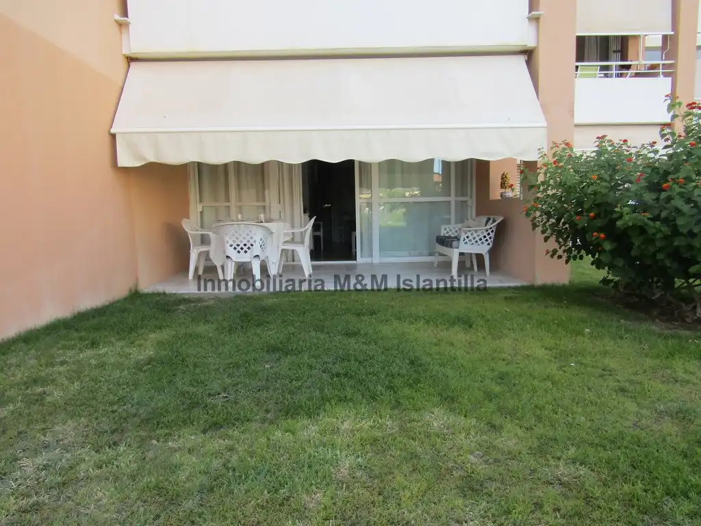 Garden of Apartments for sale in Islantilla  with Air Conditioner, Private garden and Terrace