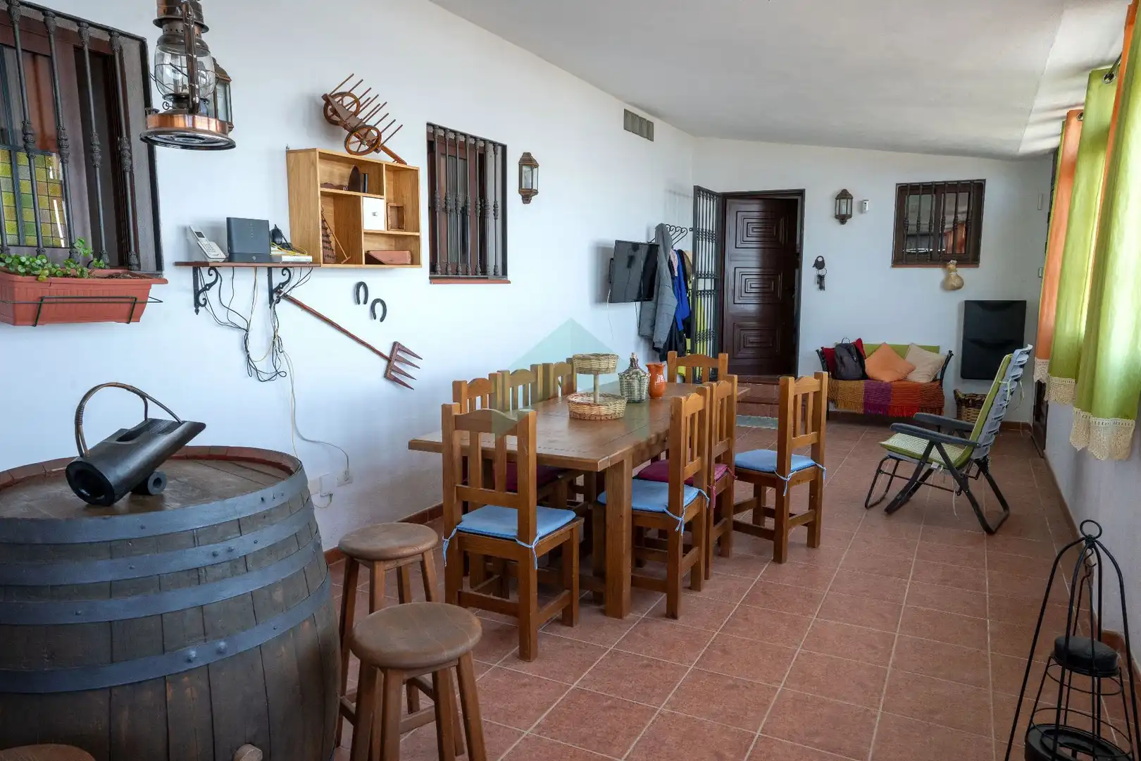 Menjador de Casa o xalet en venda en La Orotava amb Jardí privat, Terrassa i Moblat