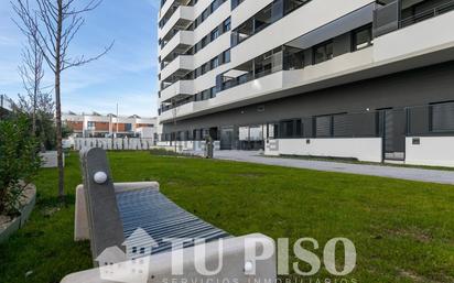 Exterior view of Attic for sale in  Madrid Capital  with Air Conditioner and Terrace