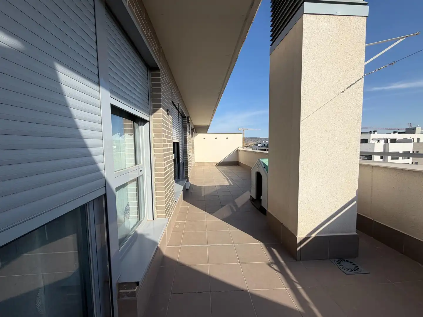 Terrasse von Dachboden zum Verkauf in Alovera mit Klimaanlage, Heizung und Terrasse