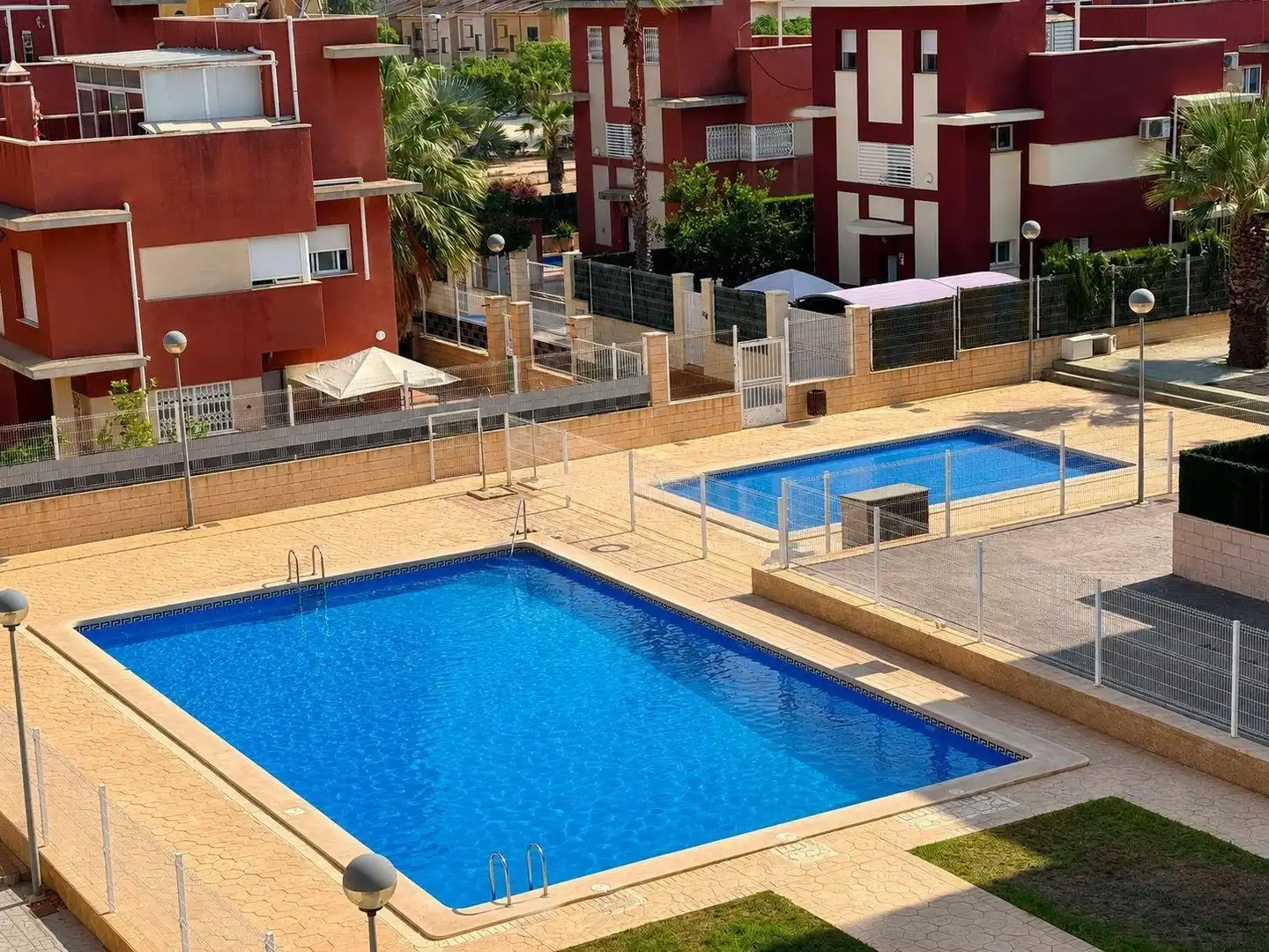 Swimming pool of Attic for sale in Orihuela  with Air Conditioner, Private garden and Swimming Pool