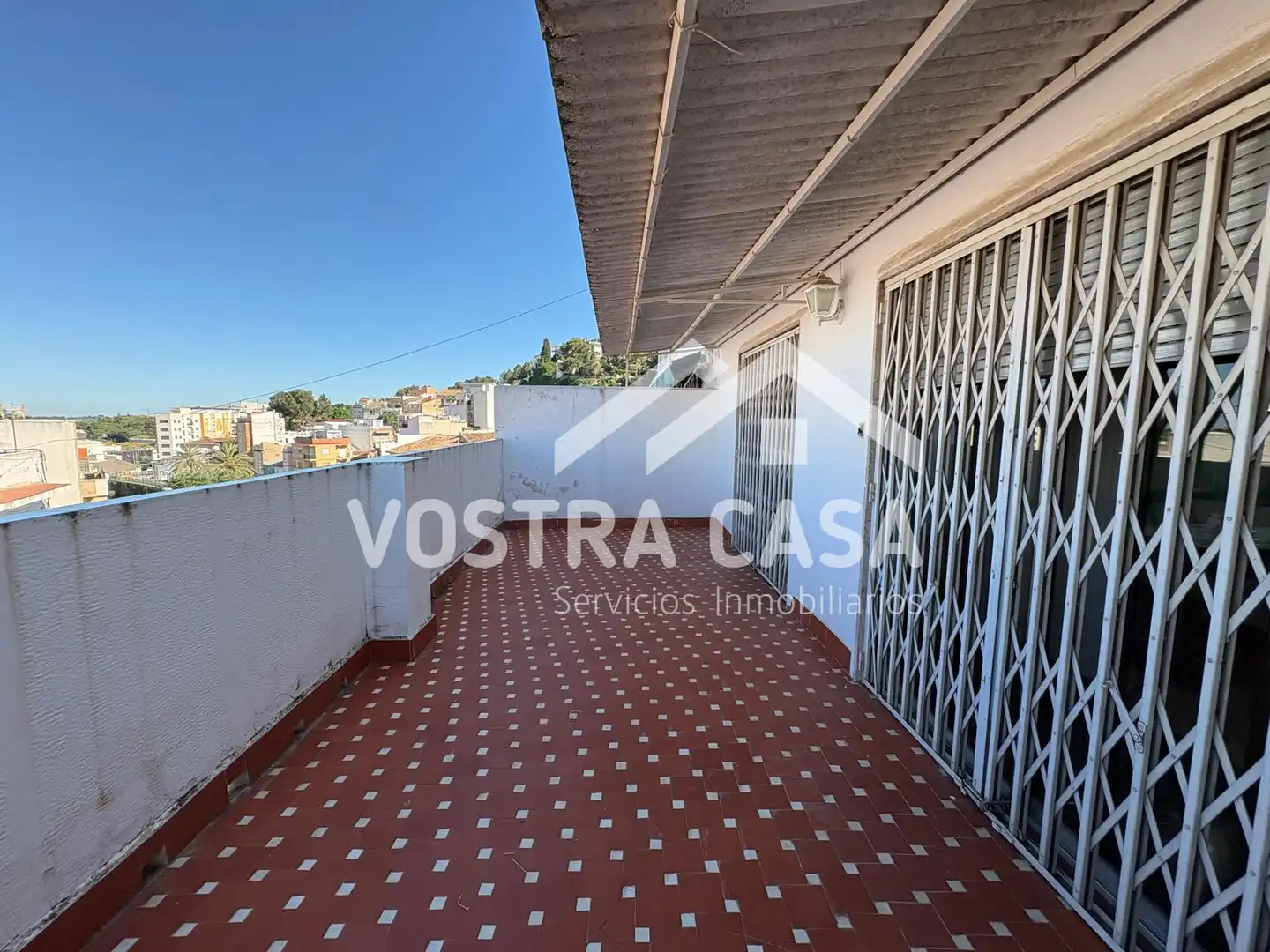 Terrasse von Dachboden zum Verkauf in Chiva mit Alarm