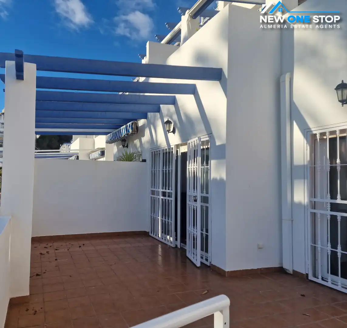 Terrassa de Apartament en venda en Mojácar amb Aire condicionat, Terrassa i Moblat