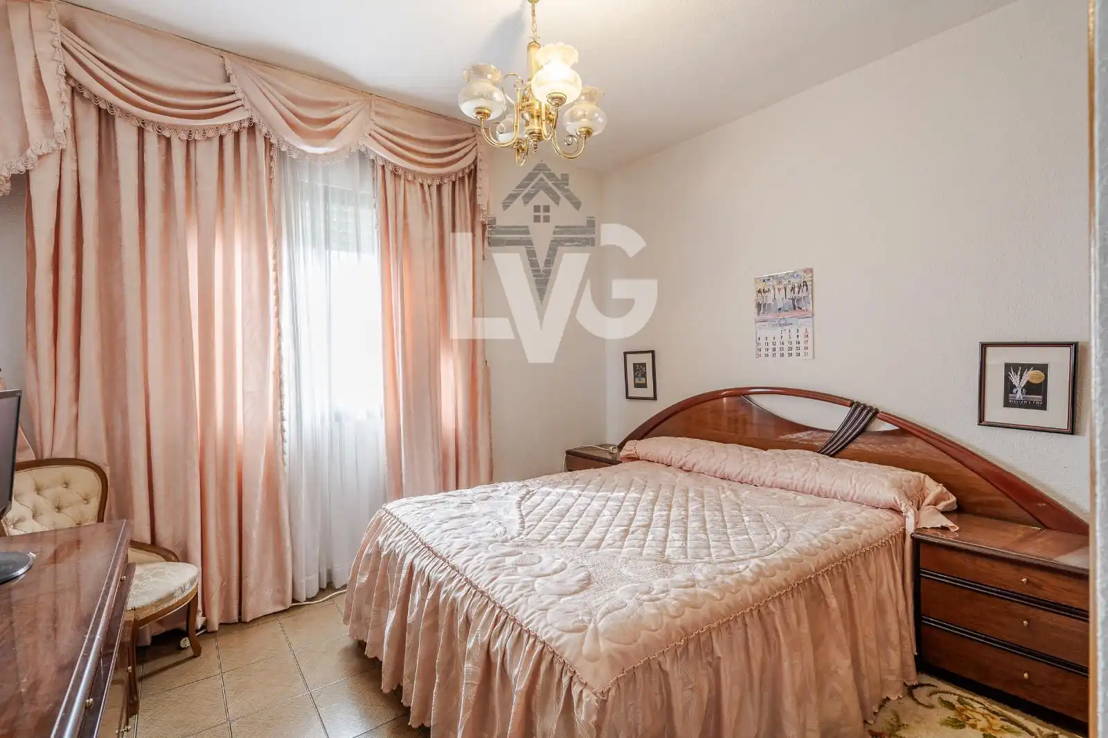 Schlafzimmer von Haus oder Chalet zum Verkauf in Fuente El Saz de Jarama mit Heizung, Möbliert und Ofen