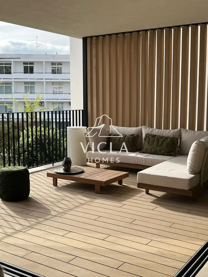 Terrasse von Wohnung zur Miete in Santa Eulària des Riu mit Klimaanlage, Heizung und Terrasse