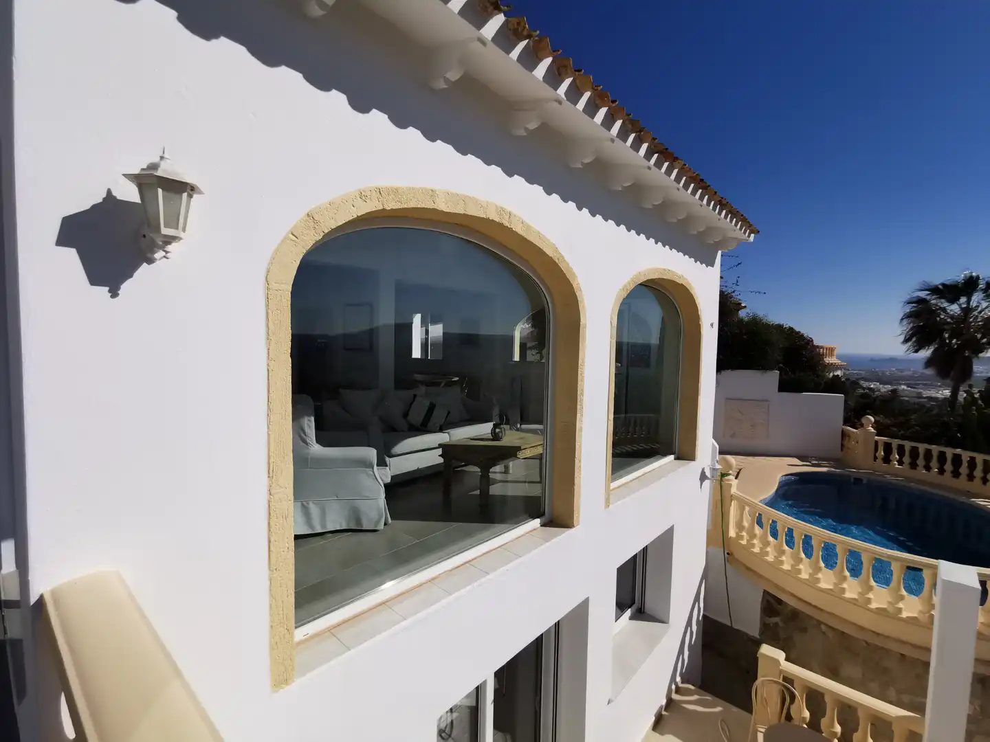 Terraza de Casa o chalet en venta en Jávea / Xàbia con Aire acondicionado, Calefacción y Jardín privado