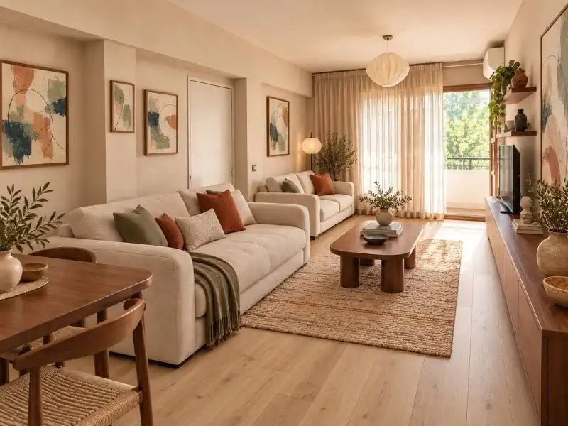Sala d'estar de Pis en venda en Villa de Vallecas
