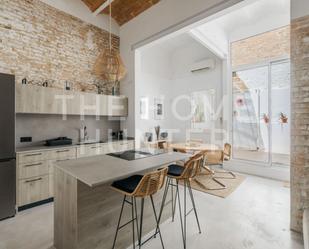 Kitchen of House or chalet to rent in  Barcelona Capital  with Air Conditioner, Heating and Terrace