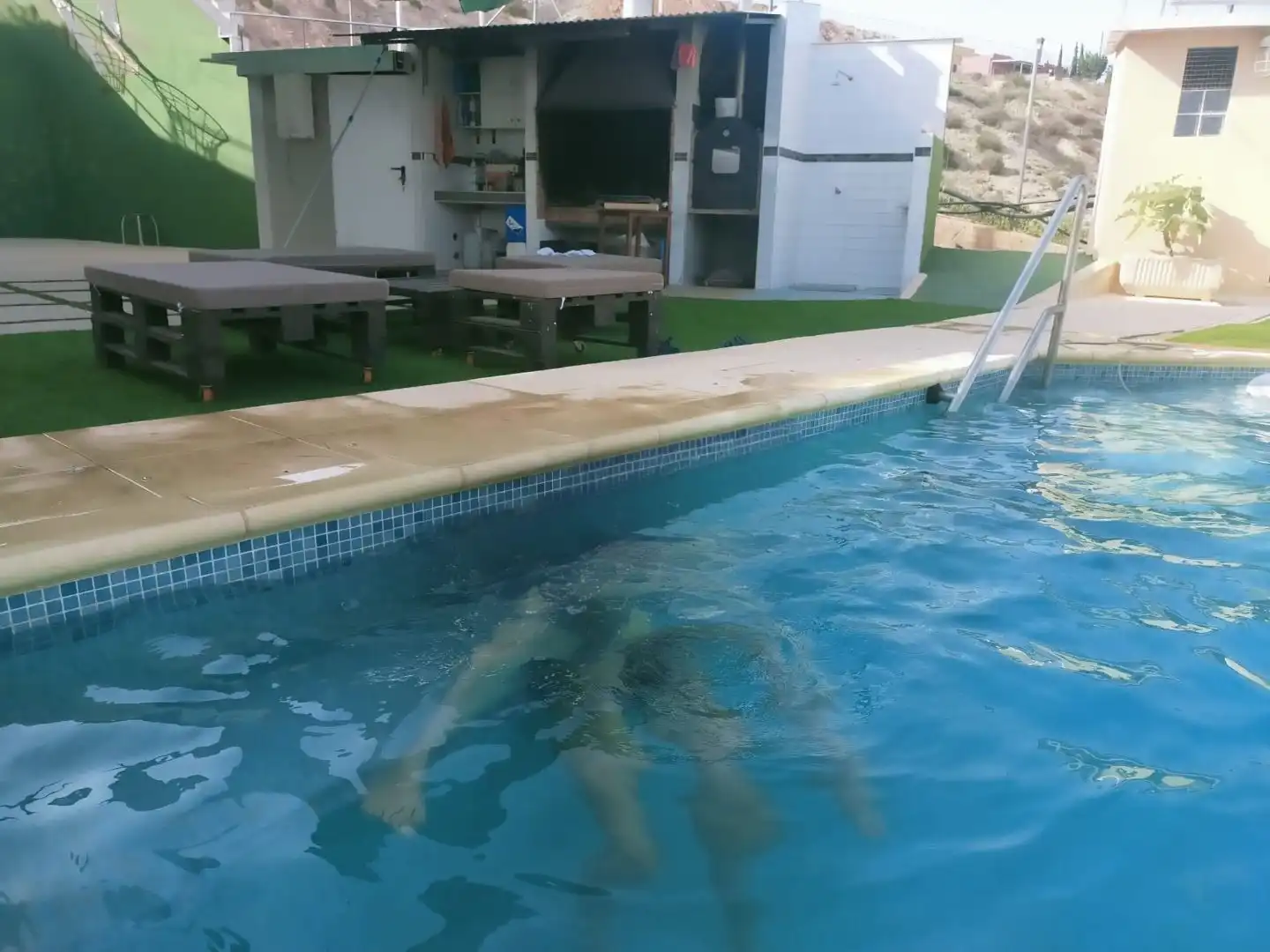 Piscina de Casa o xalet en venda en Alcantarilla amb Aire condicionat, Terrassa i Piscina