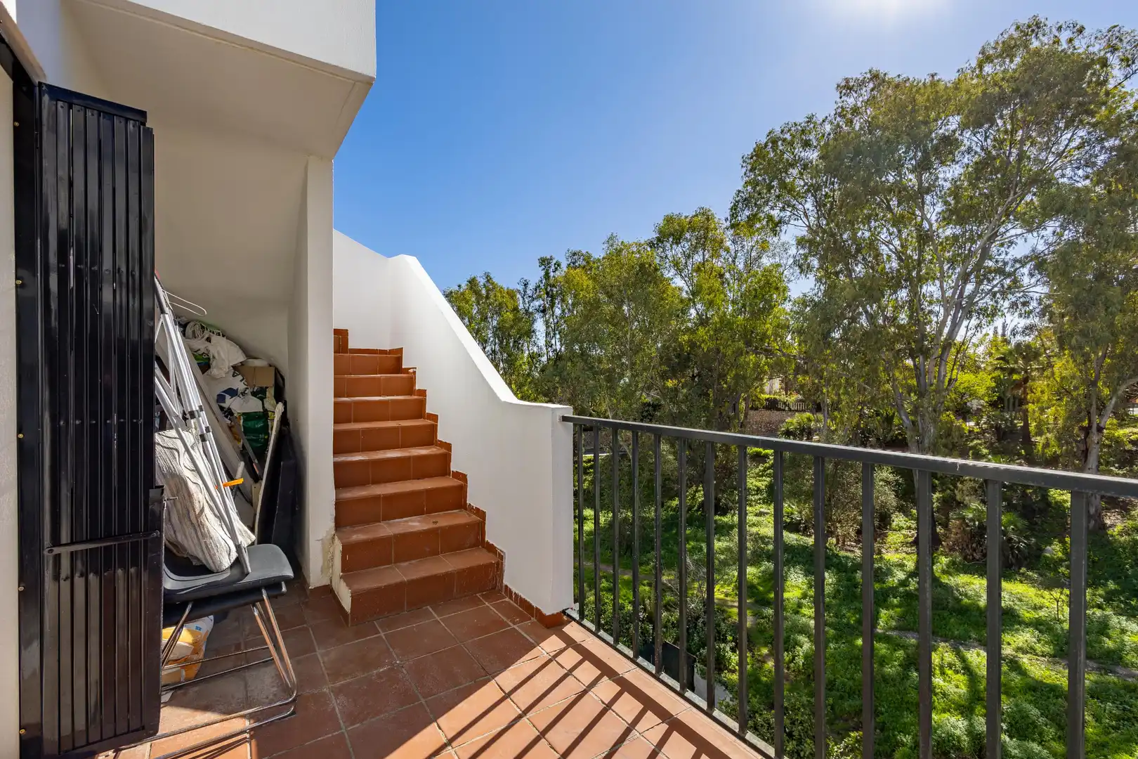 Terraza de Ático en venta en Mijas con Calefacción, Jardín privado y Balcón