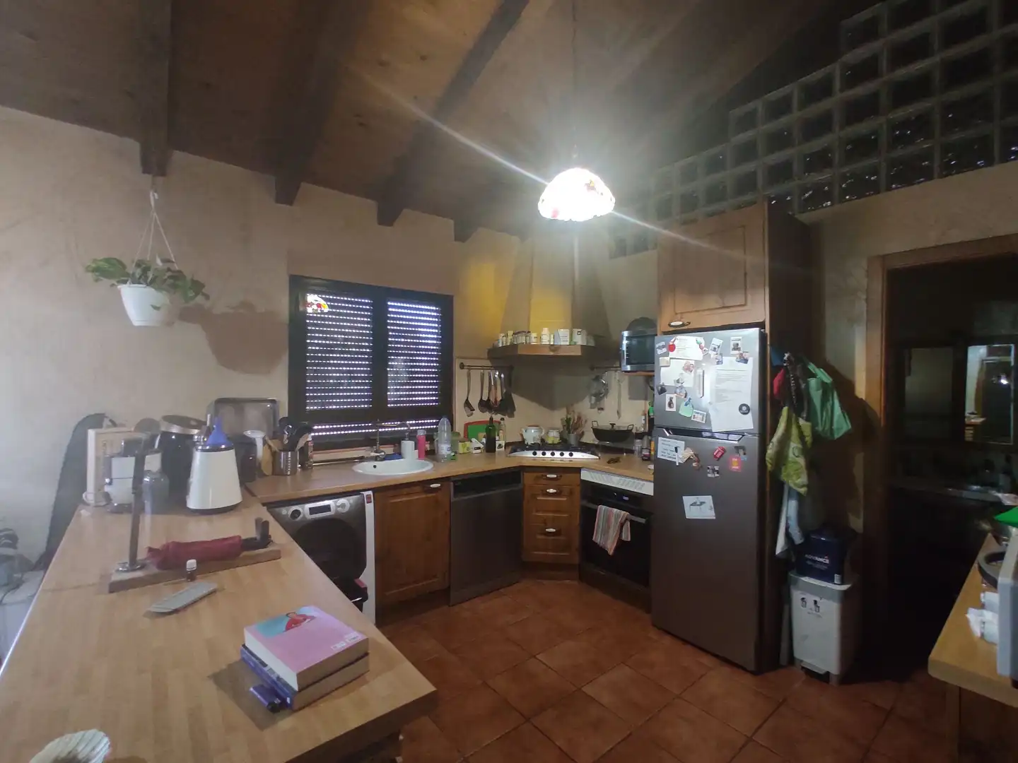 Cocina de Finca rústica en venta en Málaga del Fresno
