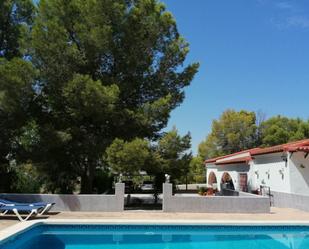 Exterior view of House or chalet for sale in Molina de Segura  with Terrace and Swimming Pool