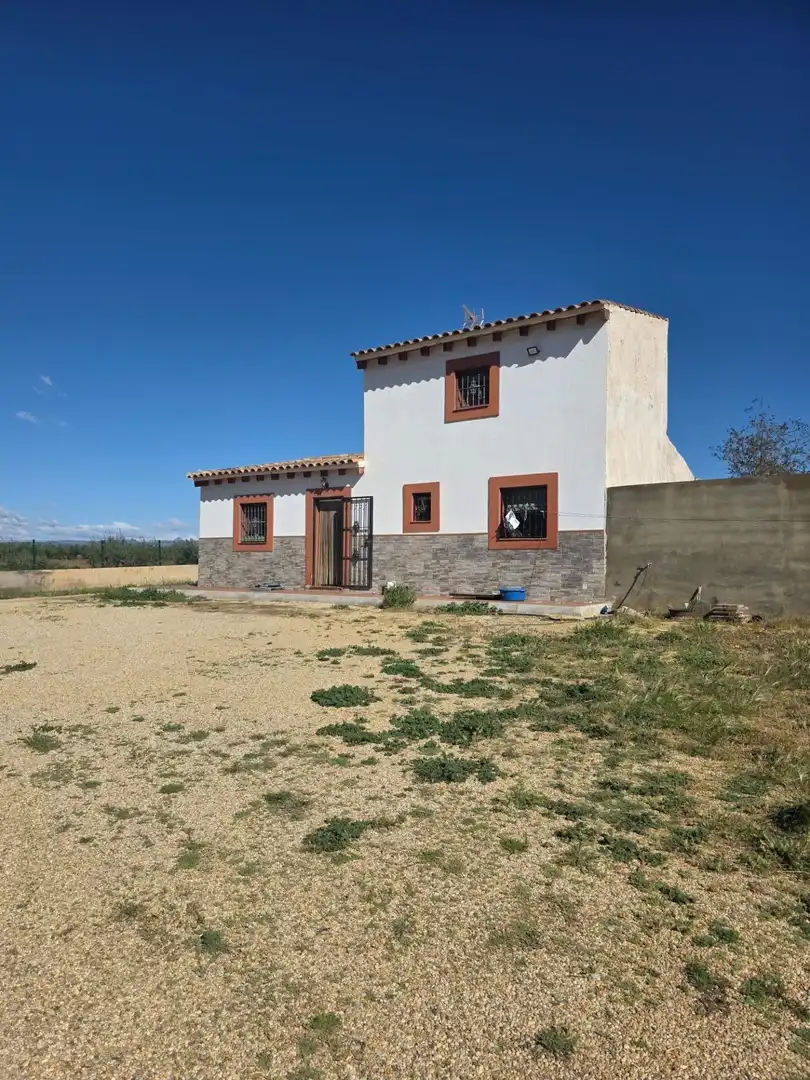 Vista exterior de Casa o chalet en venta en Huércal-Overa con Aire acondicionado, Jardín privado y Trastero