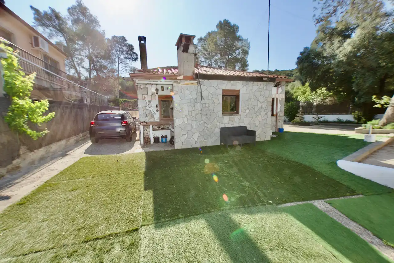Vista exterior de Casa o chalet en venta en Vacarisses con Jardín privado, Trastero y Piscina