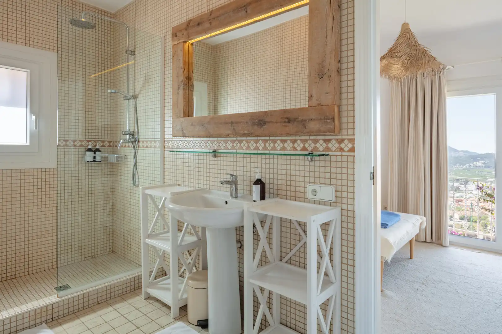 Bathroom of Houses for sale in Jávea / Xàbia  with Air Conditioner, Heating and Private garden