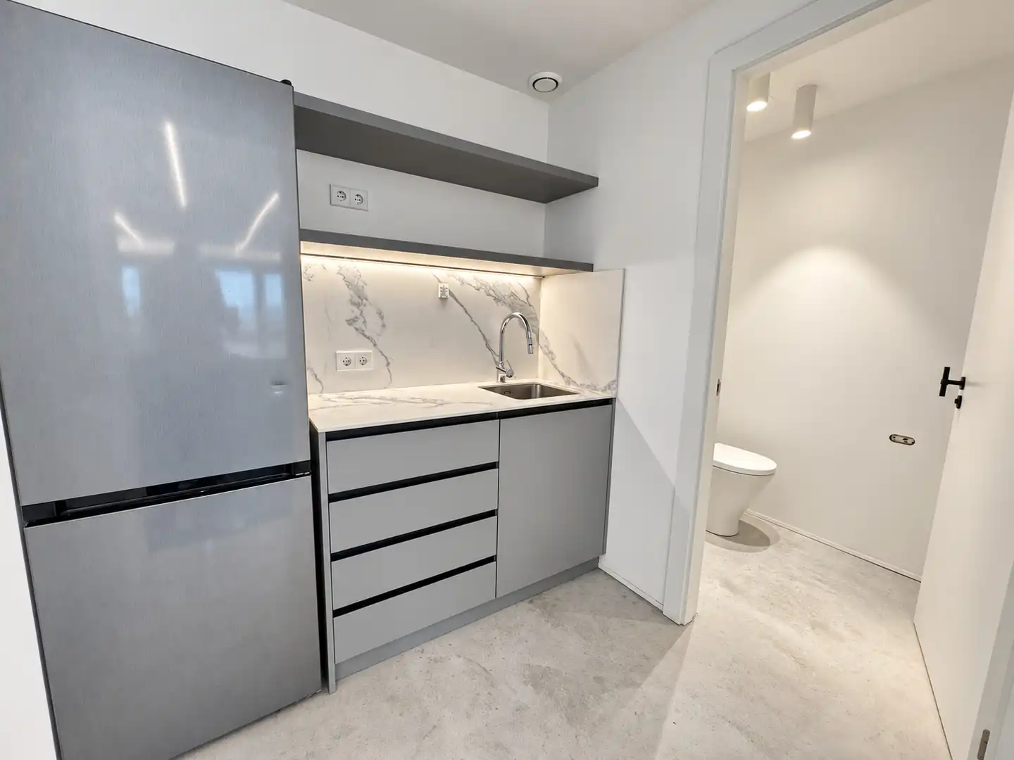 Cocina de Oficina de alquiler en Sarrià - Sant Gervasi