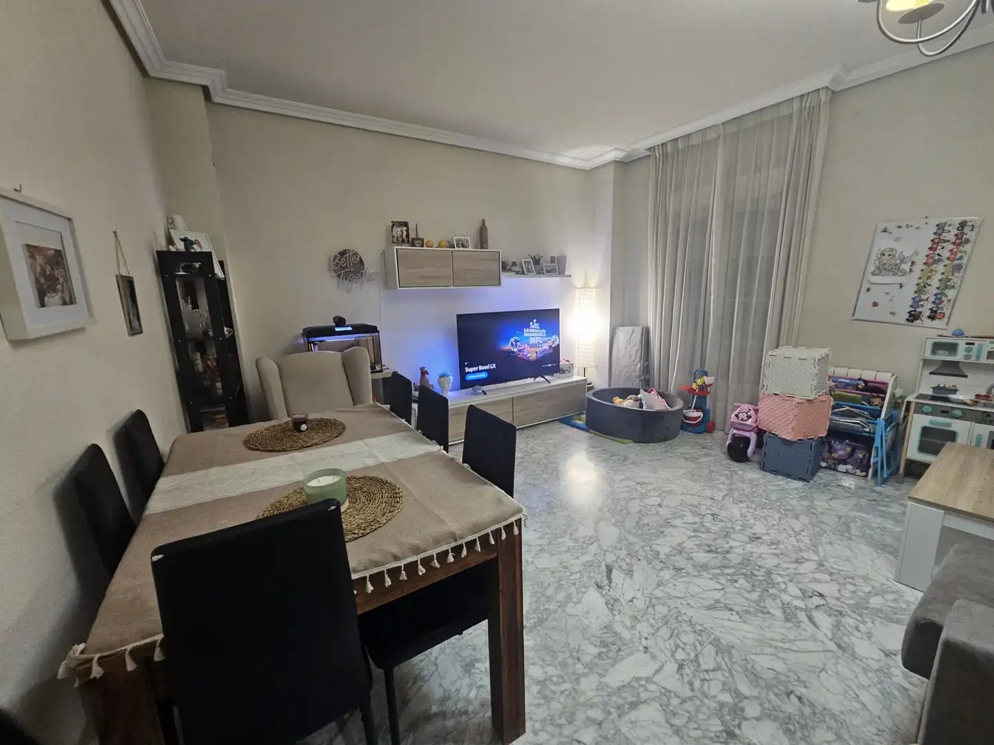 Wohnzimmer von Wohnung zum Verkauf in Almendralejo mit Abstellraum und Möbliert