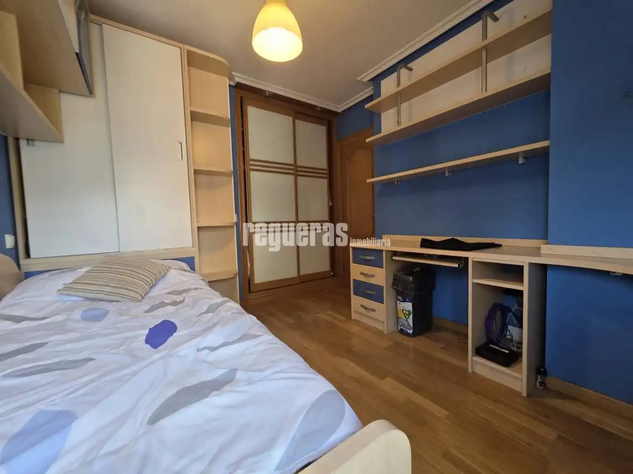Bedroom of Flat for sale in Corvera de Asturias  with Heating, Storage room and Furnished
