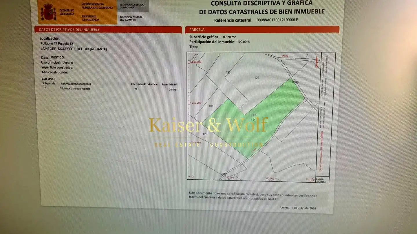 Terrenos y solares en venta en Monforte del Cid, imagen 11