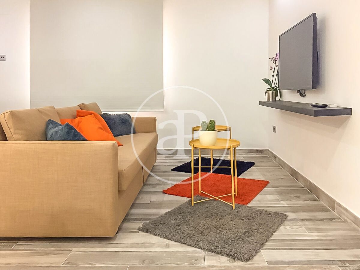 Sala d'estar de Loft en venda en Castellón de la Plana / Castelló de la Plana amb Aire condicionat, Calefacció i Moblat