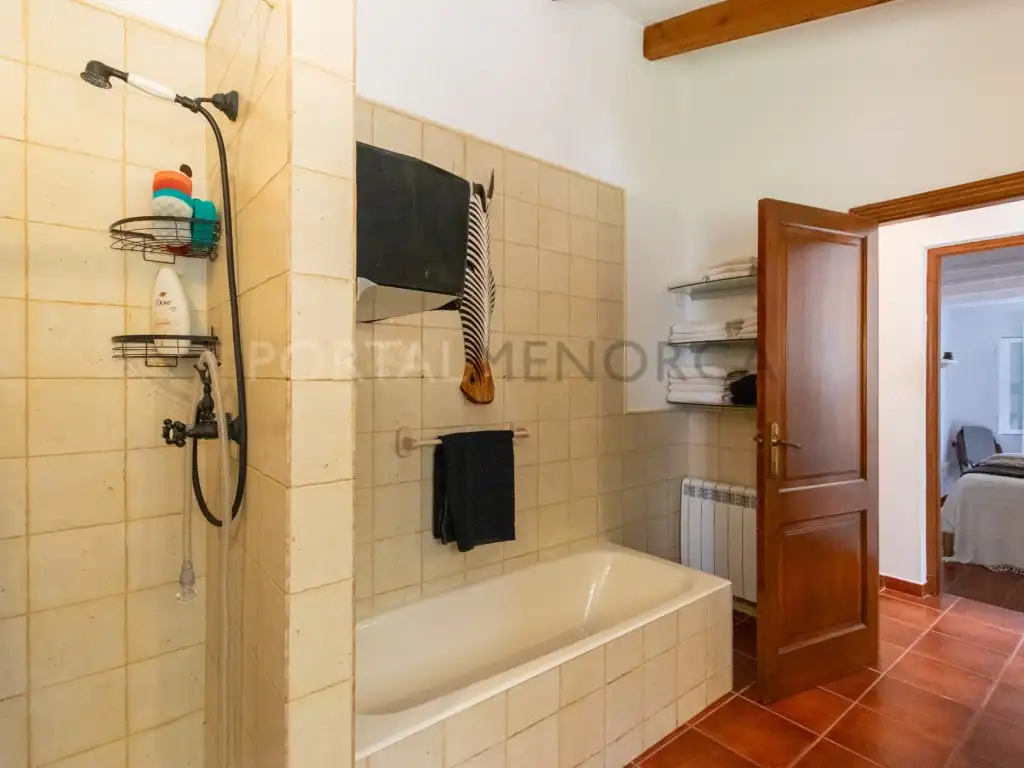 Bany de Casa o xalet en venda en Es Mercadal amb Aire condicionat i Piscina