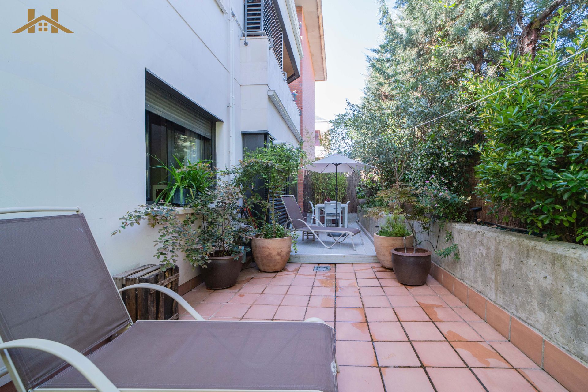 Terrace of Flat for sale in Torrelodones  with Air Conditioner, Heating and Parquet flooring