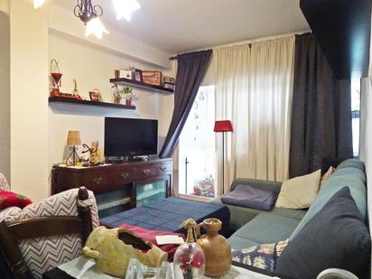 Living room of Flat for sale in Málaga Capital  with Terrace and Balcony