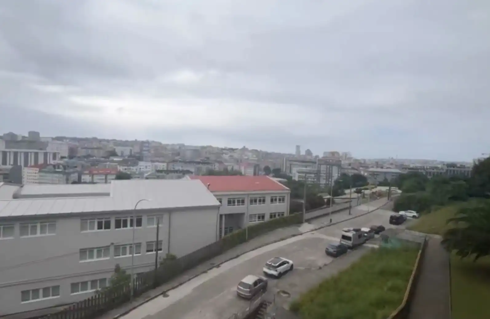 Außenansicht von Wohnung zum Verkauf in A Coruña Capital  mit Ofen