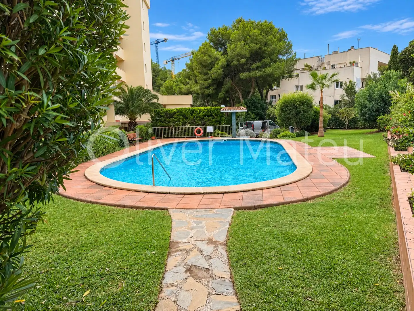 Piscina de Dúplex en venta en Cala Vinyes