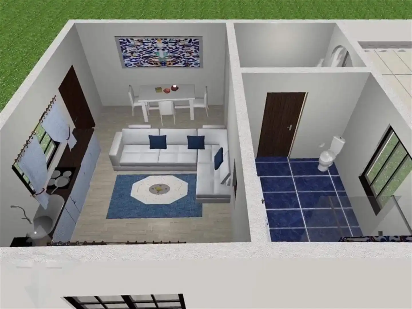 Wohnzimmer von Erdgeschoss zum Verkauf in Iznájar