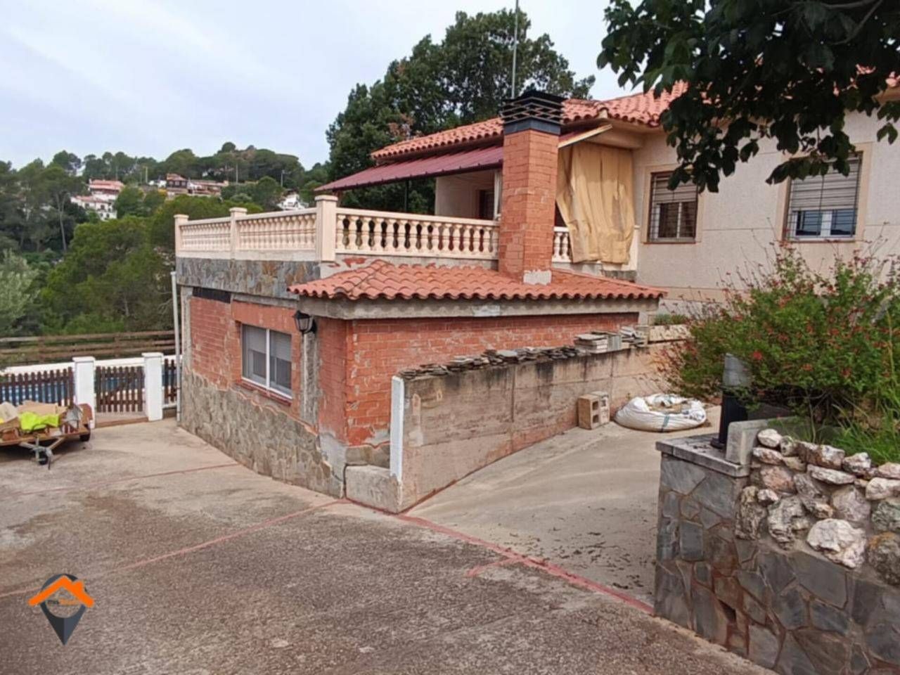 Exterior view of House or chalet for sale in Vacarisses  with Air Conditioner, Heating and Private garden