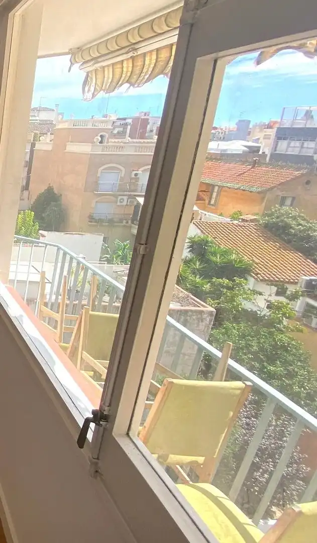 Terrassa de Pis de lloguer en Badalona amb Calefacció, Parquet i Terrassa