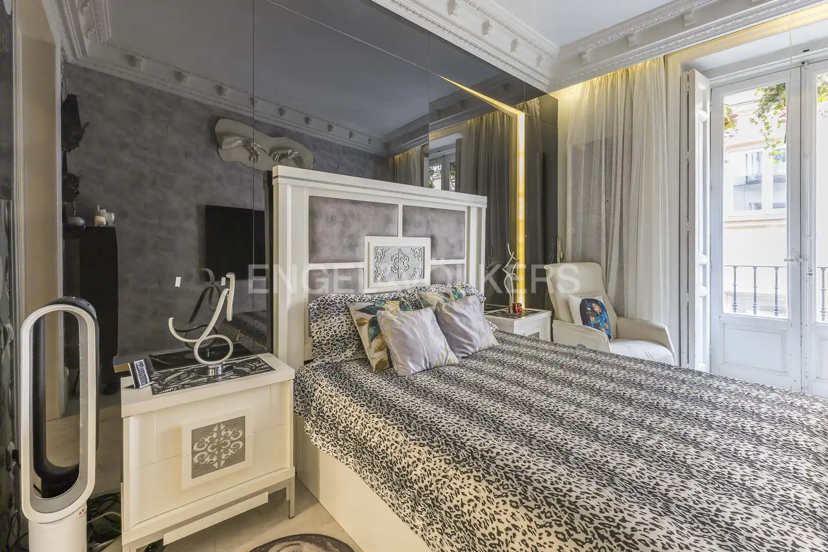 Habitación de Piso de alquiler en Madrid con Aire acondicionado, Calefacción y Parquet