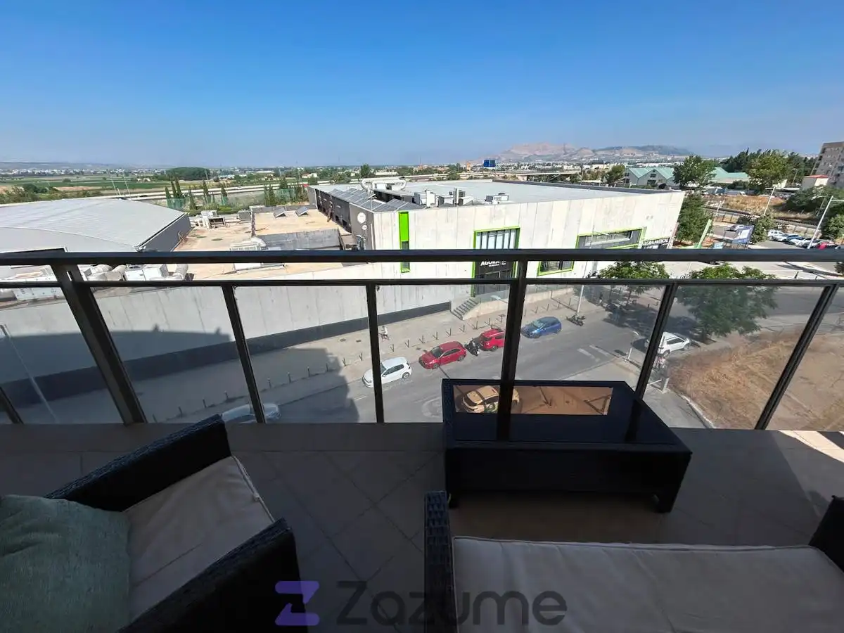 Terrace of Flat for rent in Granada  with Air Conditioner, Heating and Private garden