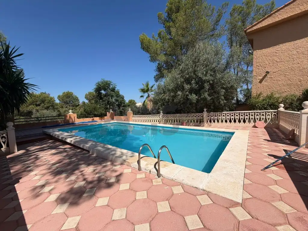 Piscina de Casa o xalet en venda en Alberic amb Jardí privat, Terrassa i Piscina